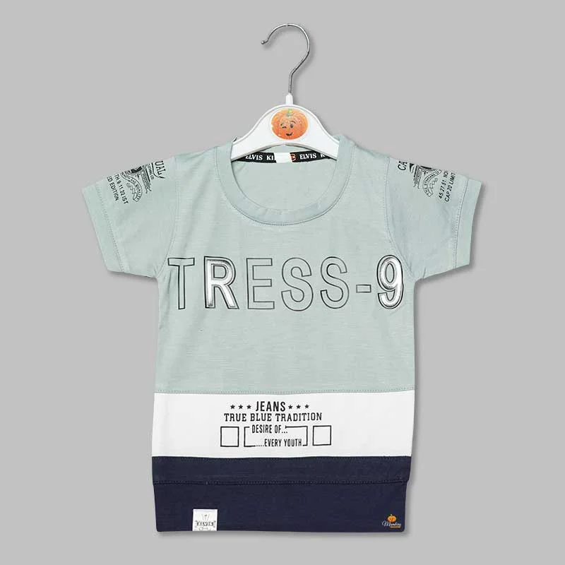 Solid 3 Colored T- Shirt for Boys Midi Shirt Dress