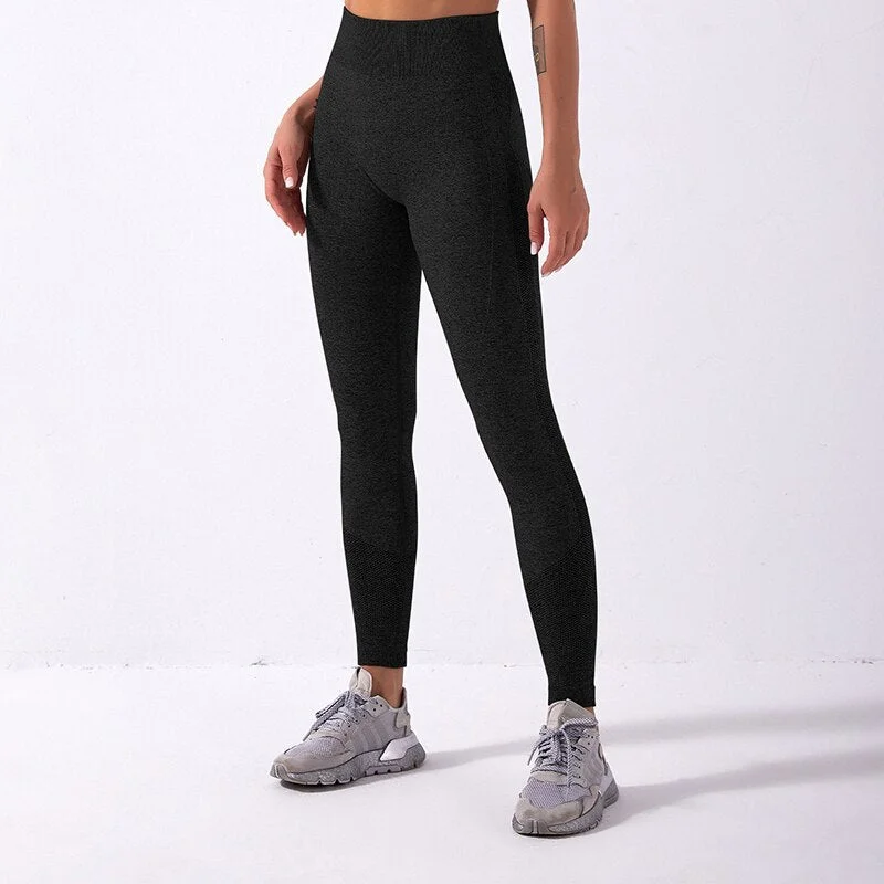 Stretchy High Waist Athletic Activewear Pants Fleece Hoodies & Sweatshirts