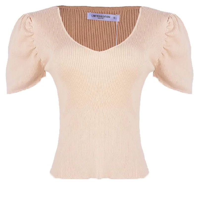 REDTAG Beige Formal Jersey Tops for Women Cozy Zip Hoodie