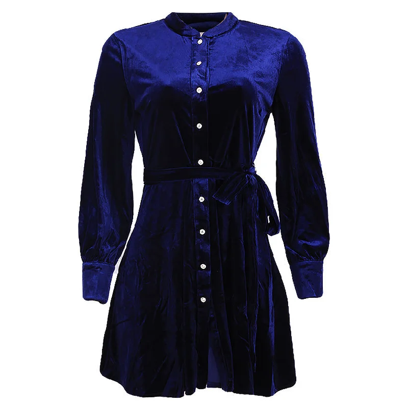 REDTAG Navy Casual Dress Women’s Hoodie Pullover