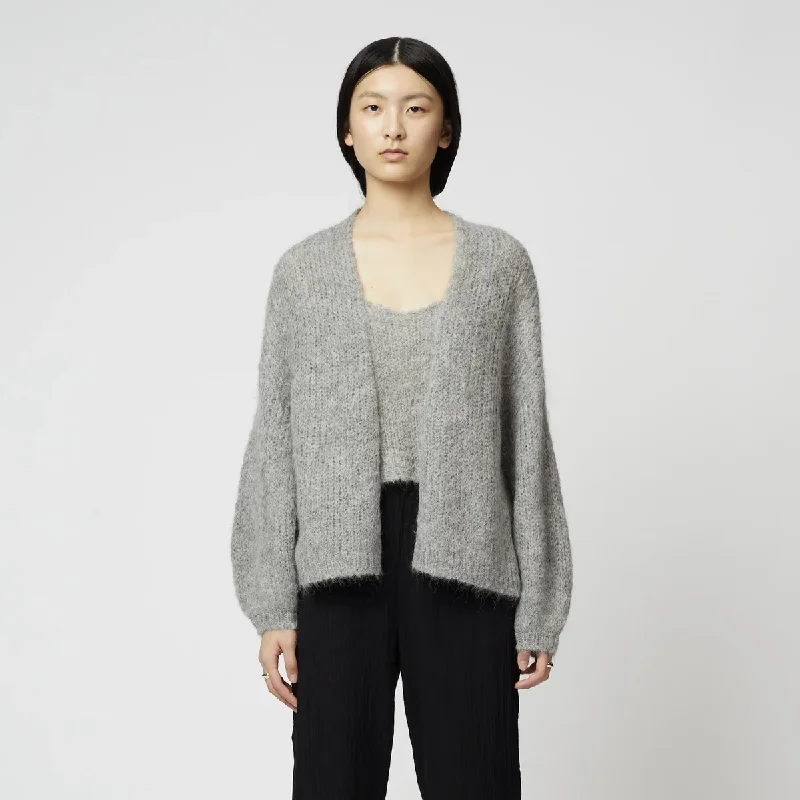 Atelier Delphine Cora Alpaca Cardigan Chunky knit sweaters