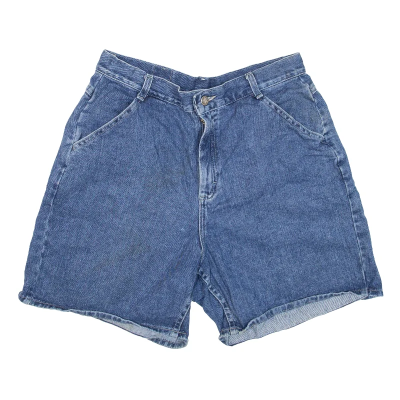 AUTHENTIC CLOTHING Denim Shorts Blue Relaxed Womens S W29 Kids' sweaters