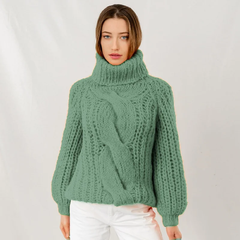 Michele & Hoven Benita Loop Alpaca Sweater Best sweaters for winter