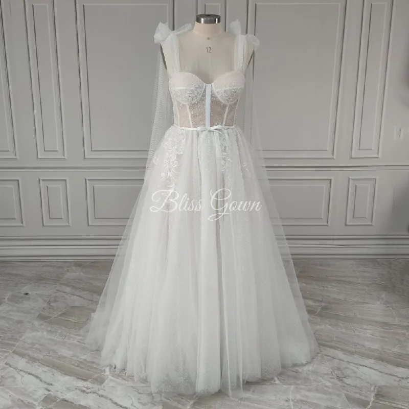 Coastal Charm Wedding Gown Princess Wedding Dress