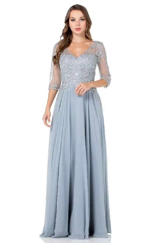 PS2505 Modern Lace Gown