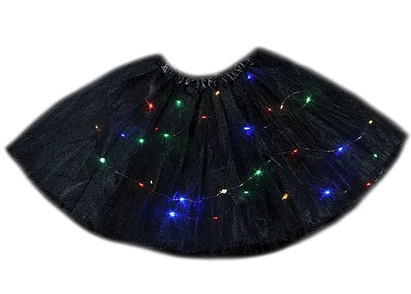 Black LED Light Up Tutu Street style unclassified skirts