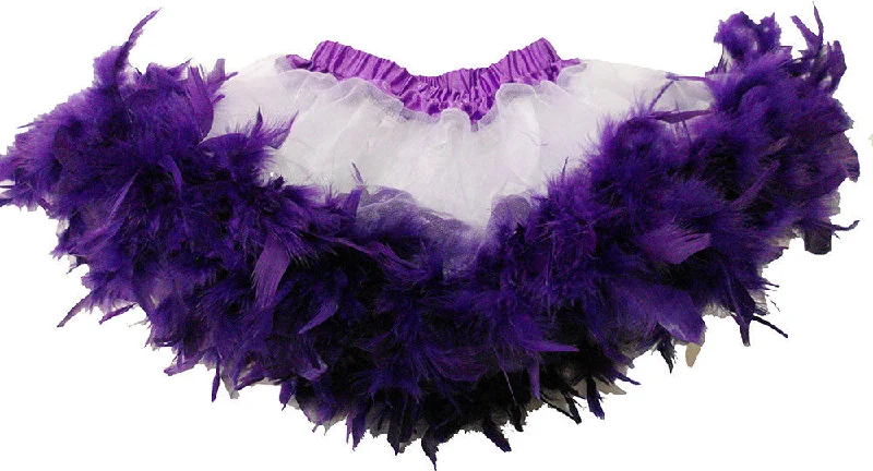 Purple Feather Tutu Party unclassified skirts