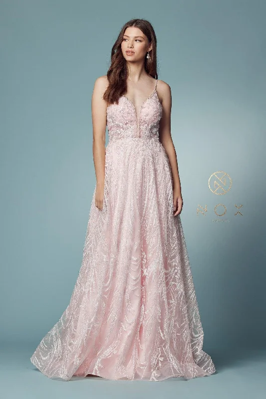 Sexy Formal Long Prom Dress A-line maxi dresses