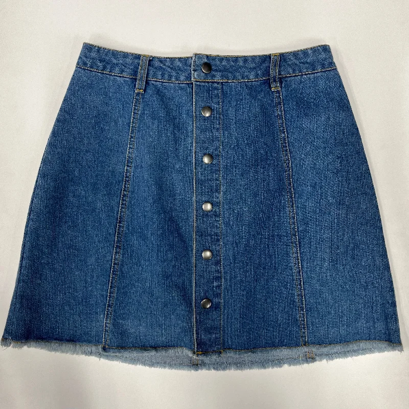 Skirt Mini & Short By Harper  Size: M Soft Denim Skirt