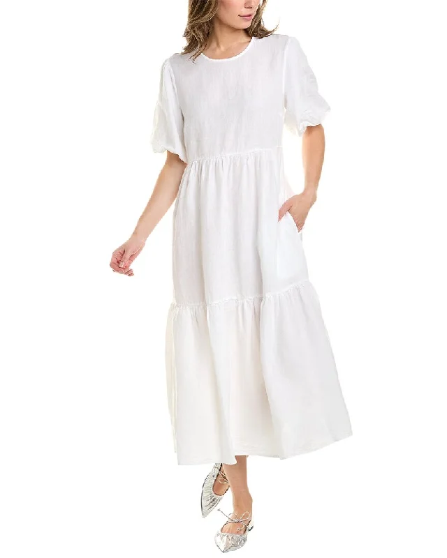 Peserico Linen Midi Dress Trendy Midi Look